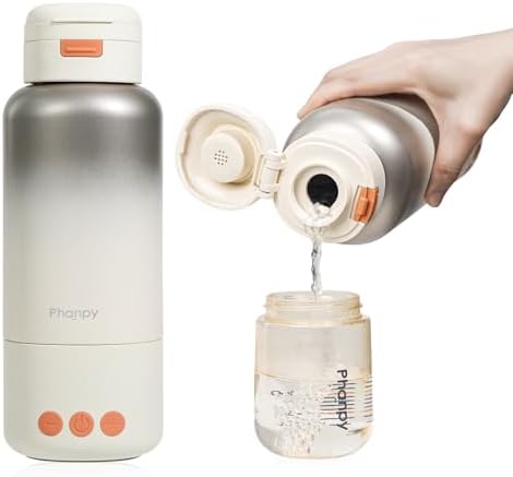Portable Bottle Warmer with 10000mAh Battery